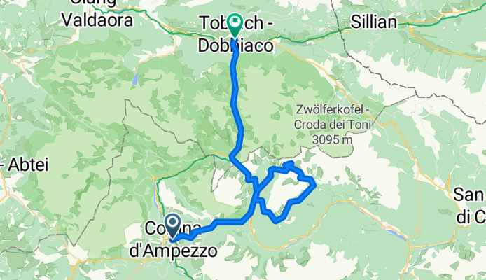 Cortina d' Ampezzo-Cadini-Toblach