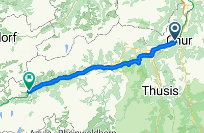 Route in der Bikemap App öffnen