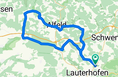 Route in der Bikemap App öffnen