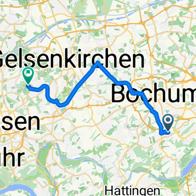 Erzbahntrasse Jahrhunderthalle - Zollverein Arbeitsweg CLONED FROM ROUTE 139908