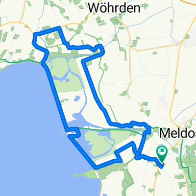 Elpersbüttel-Nordermeldorf-Wörden-Warwerort+ zurück