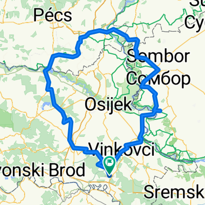 Harkany-Sombor-Gradište