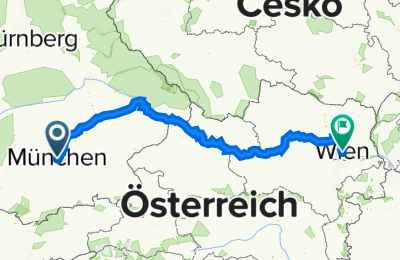 Route in der Bikemap App öffnen