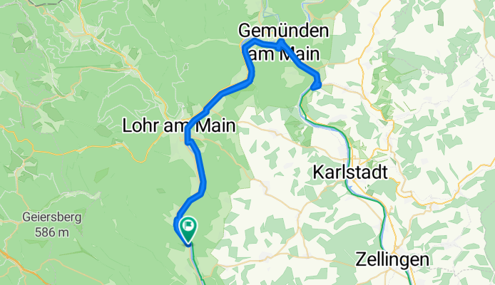 Rothenfels - Wernfeld - Rothenfels
