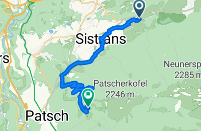 Route in der Bikemap App öffnen