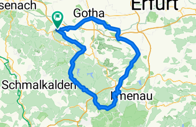 Route in der Bikemap App öffnen