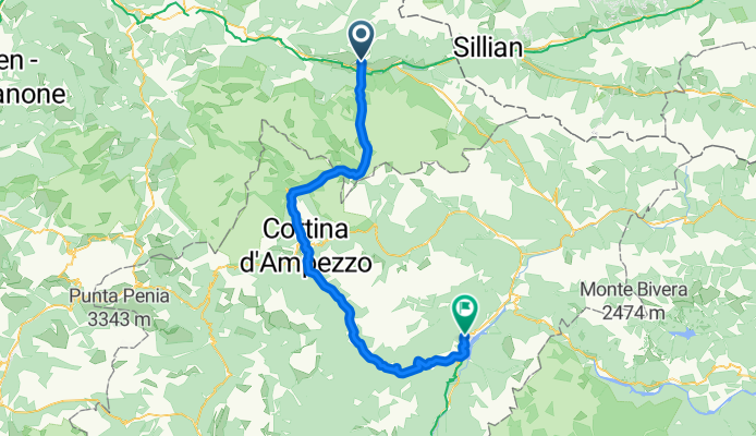 7. Toblach – Cortina - Calalzo di Cadore