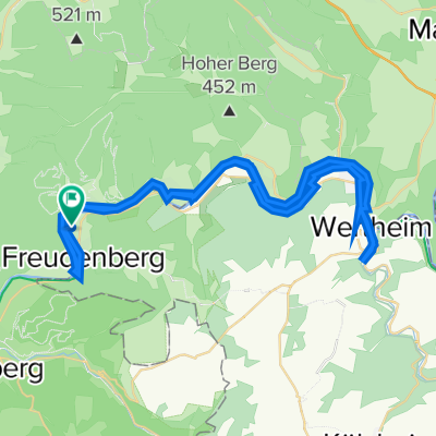 Freudenberg - Wertheim - Freudenberg