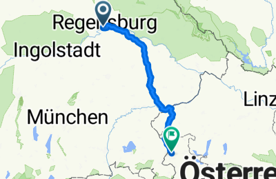 Route in der Bikemap App öffnen