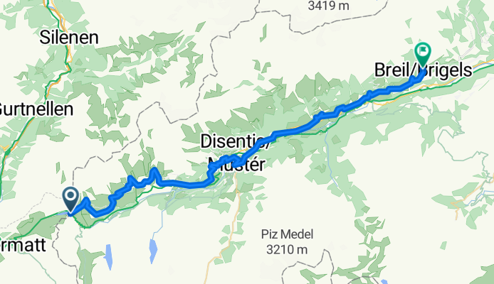 Oberalp - Brigels