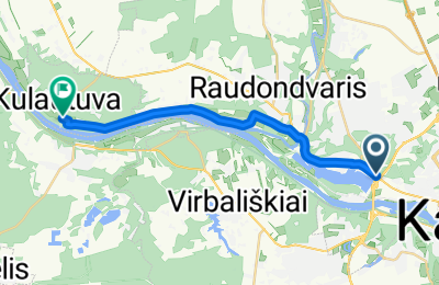 Route in der Bikemap App öffnen