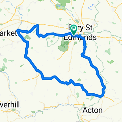 BURY-LAVENHAM-WICKHAMBROOK-MOULTON-BURY