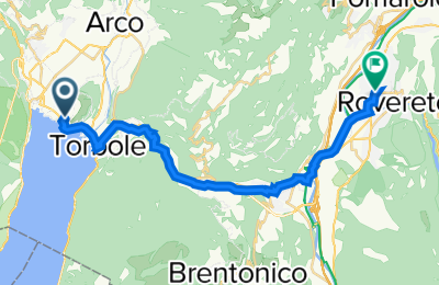 Route in der Bikemap App öffnen