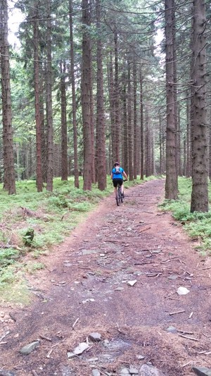 Highlight 9 along the Bikemap route "Chata Ostry - Ropice - Hot. Ondrasz"