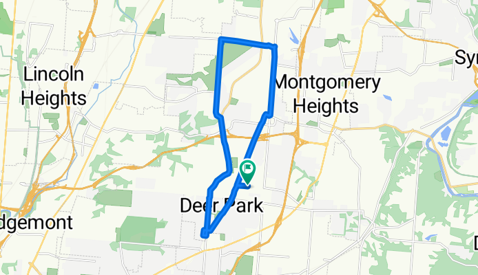 Plainfield-BlueAsh Route