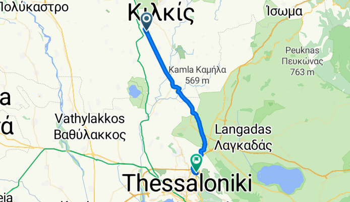 Kilkis- Solun South