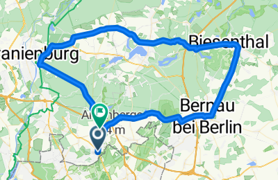 Route in der Bikemap App öffnen