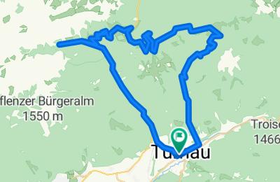 Route in der Bikemap App öffnen