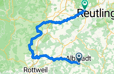 Route in der Bikemap App öffnen