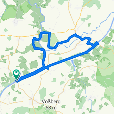 NO Kanal Fischerhütte - Meckelmoor - Lexfähre - Fischerhütte