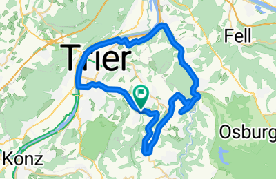 Route in der Bikemap App öffnen