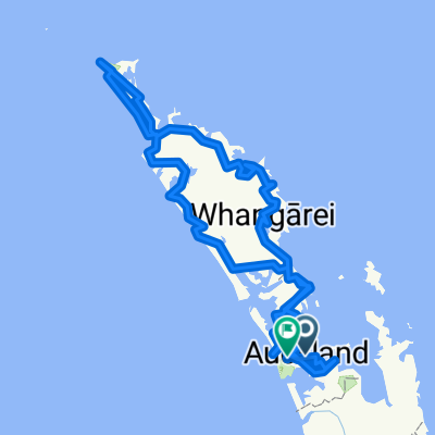 New Zealand Cycling Route 2015