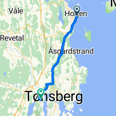 Oslo-Brekkestø - del 1b (Horten-Tønsberg)