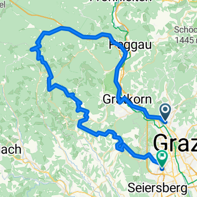 Graz - Krautwasch - Plesch - Graz