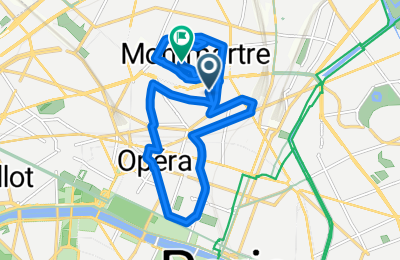 Route in der Bikemap App öffnen