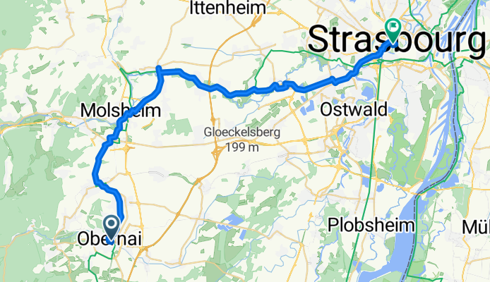 Obernai - Strasbourg