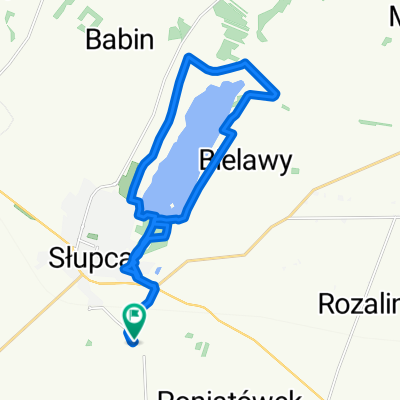 Słupca &gt; Dookoła Jeziora Słupeckiego