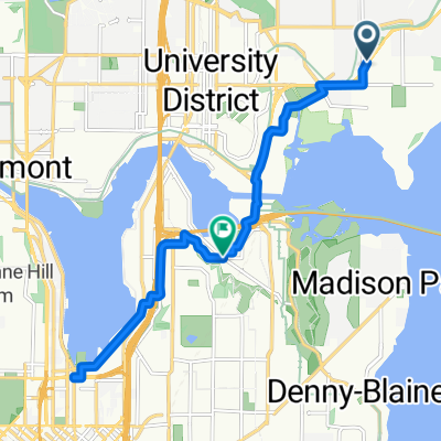 Route to south lake union