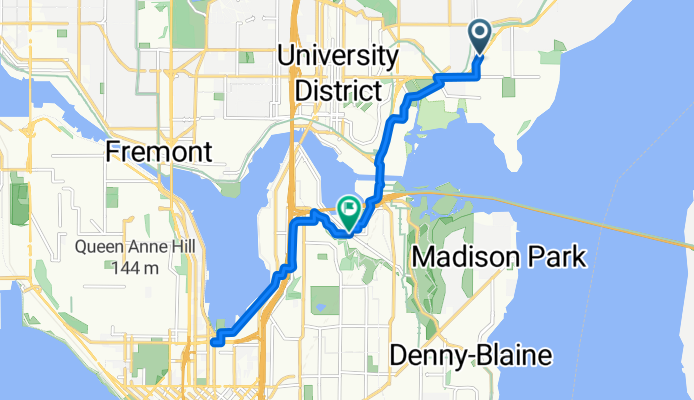 Route to south lake union