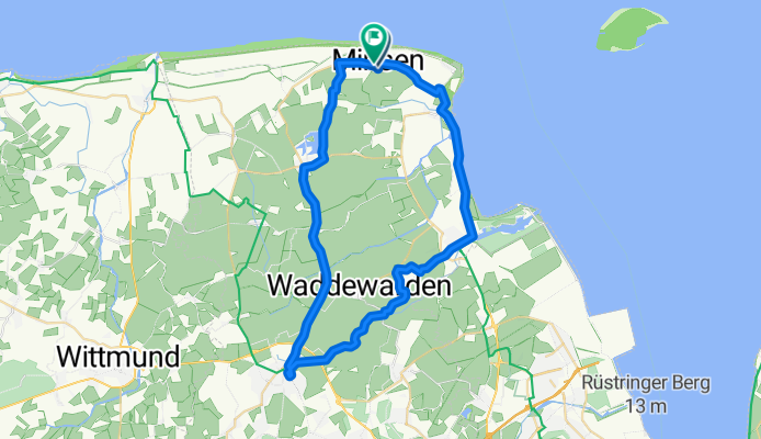 Minsen-Hooksiel-Jever-Minsen