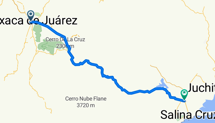 oaxaca - san domingo tehantepec
