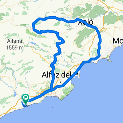 Tarbena - Castell de Castells - Benissa - La Vila
