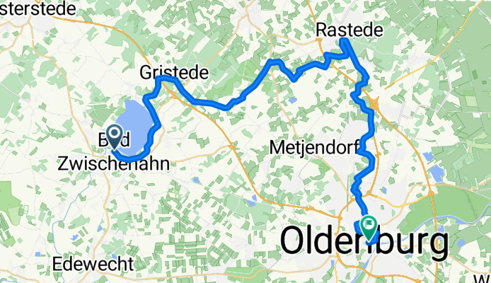Ostfriesland Etappe 9 Bad Zwischenahn-Oldenburg