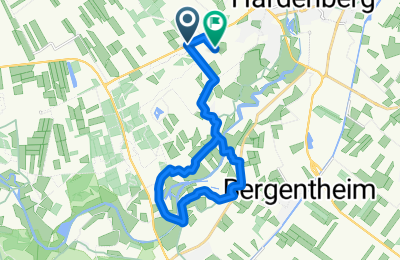 Route in der Bikemap App öffnen