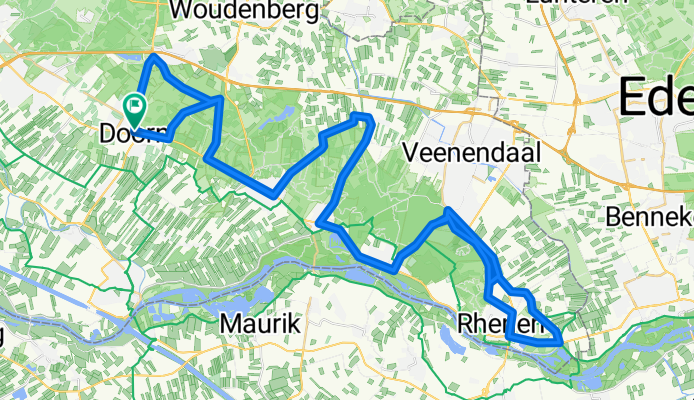 Utrechtse Heuvelrug vanaf Doorn