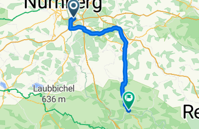 Route in der Bikemap App öffnen