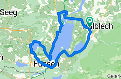 Route in der Bikemap App öffnen