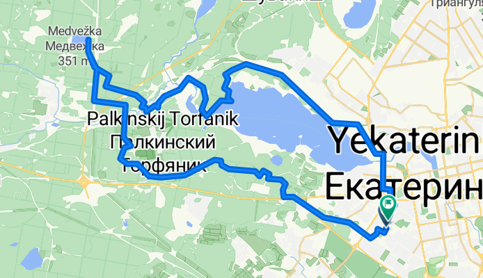 Екб - Песчаное - Гамаюн - Екб