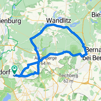 Frohnau-Mühlenbeck-Wandlitz-Zühlsdorf-Summt-Schönfließ-Frohnau