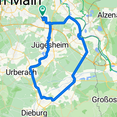 Odenwald sehr flach