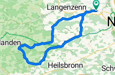 Route in der Bikemap App öffnen