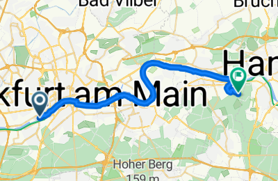 Route in der Bikemap App öffnen