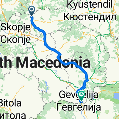 Tabanovtse - Gevgelija