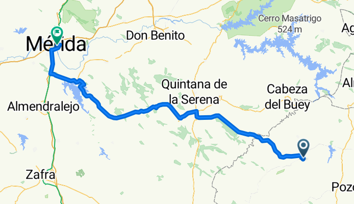 Hinojosa del Duque - Mérida