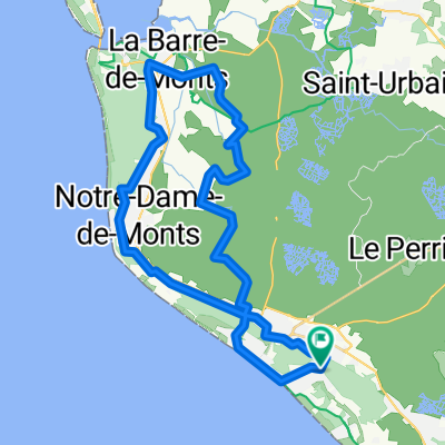 Rund um SaintJean nach Norden