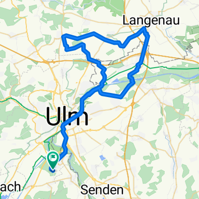 Einstein Triathlon Radstrecke